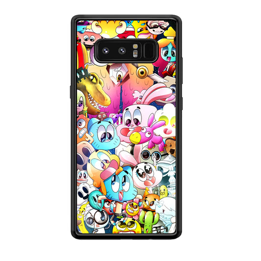 Gumball All Character Samsung Galaxy Note 8 Case