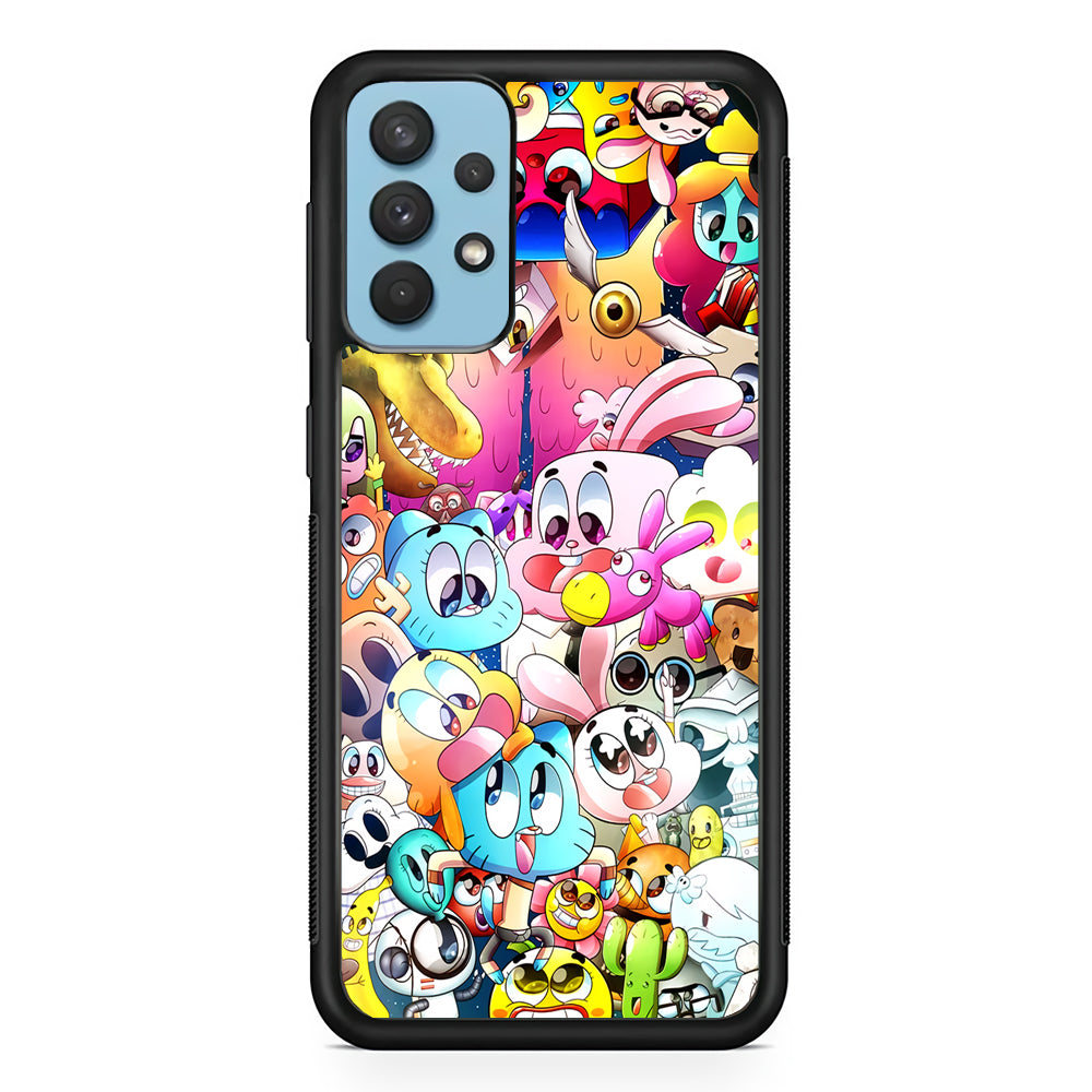 Gumball All Character Samsung Galaxy A32 Case