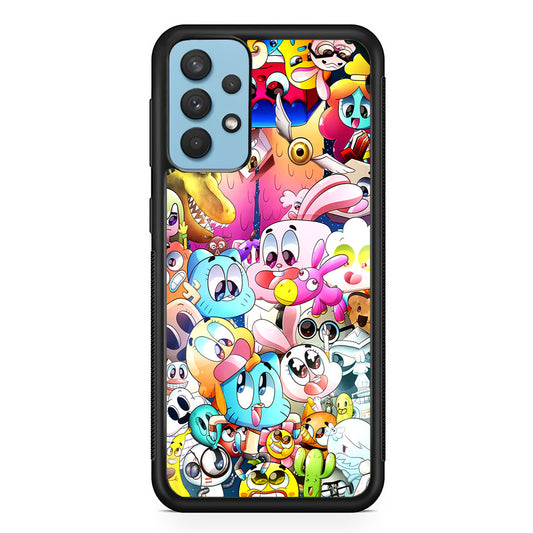 Gumball All Character Samsung Galaxy A32 Case