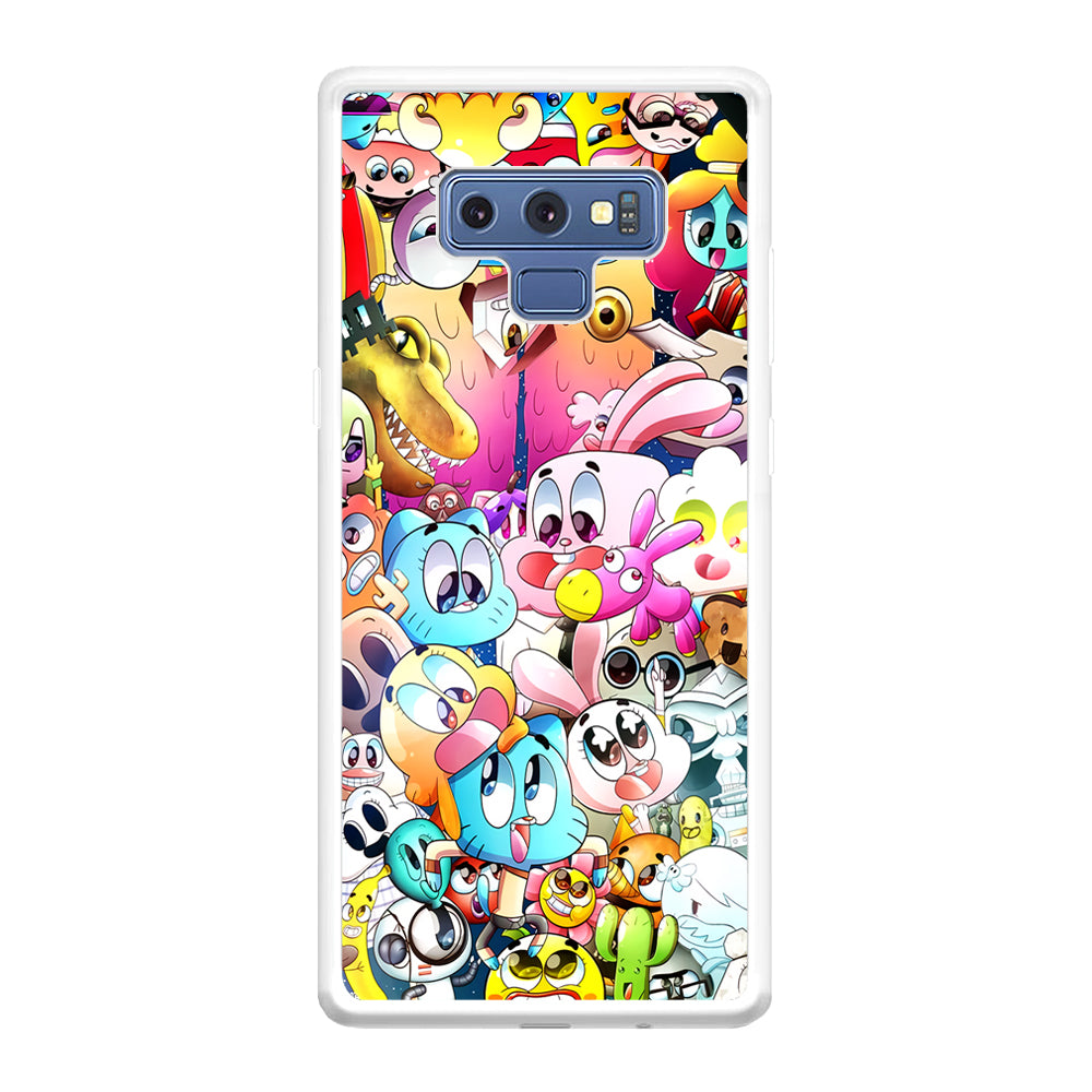 Gumball All Character Samsung Galaxy Note 9 Case