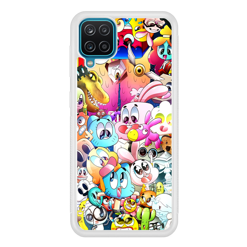 Gumball All Character Samsung Galaxy A12 Case