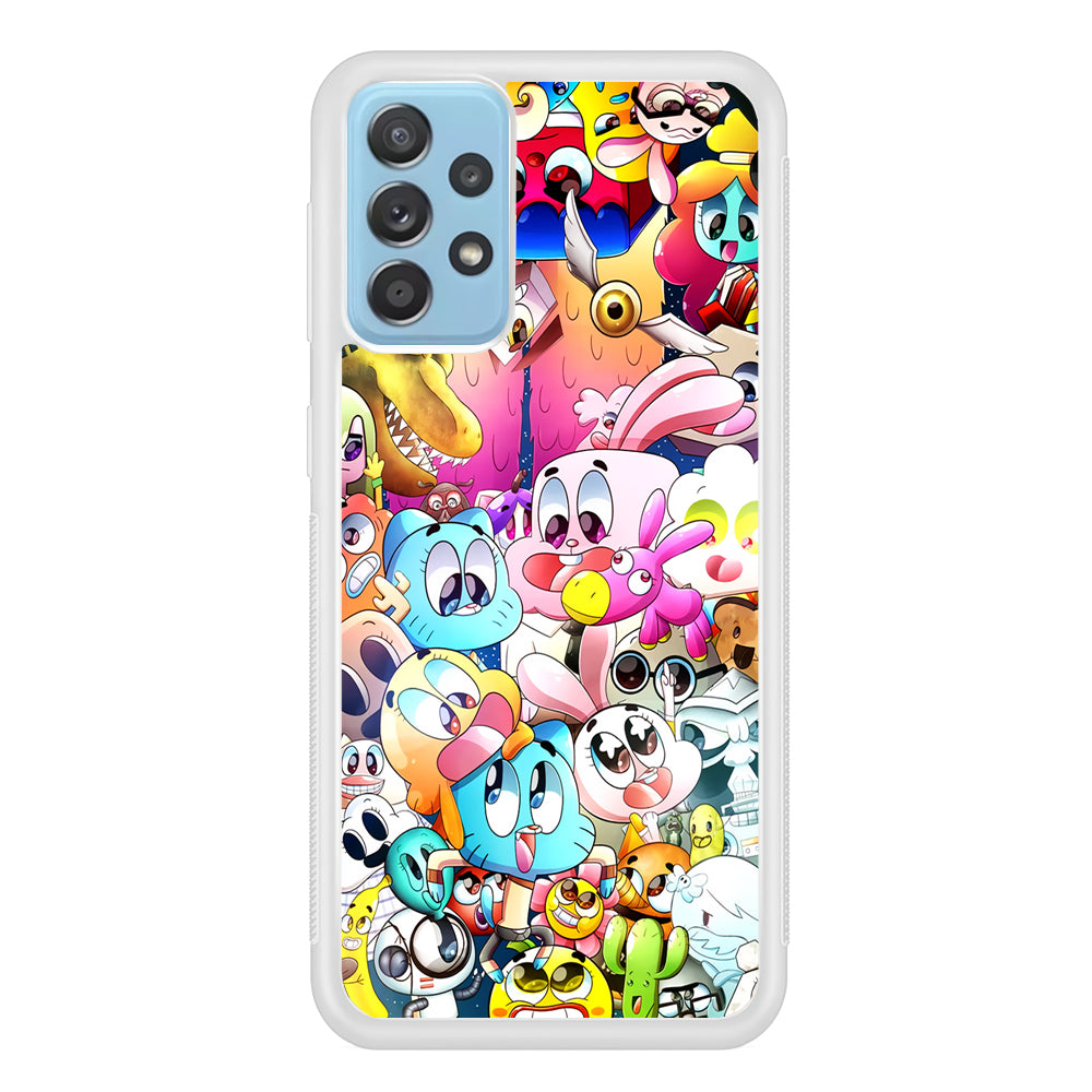 Gumball All Character Samsung Galaxy A52 Case