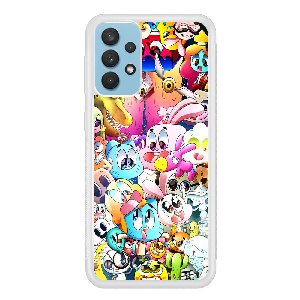 Gumball All Character Samsung Galaxy A32 Case