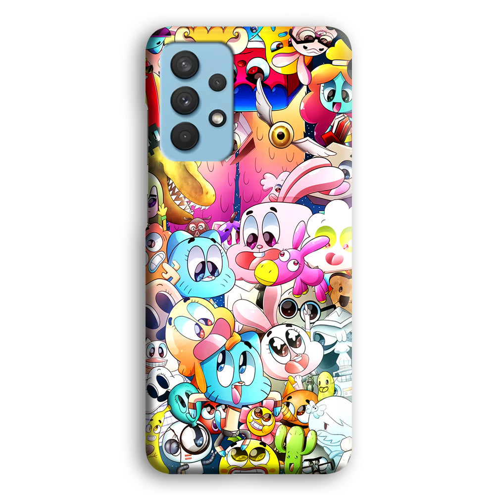 Gumball All Character Samsung Galaxy A32 Case
