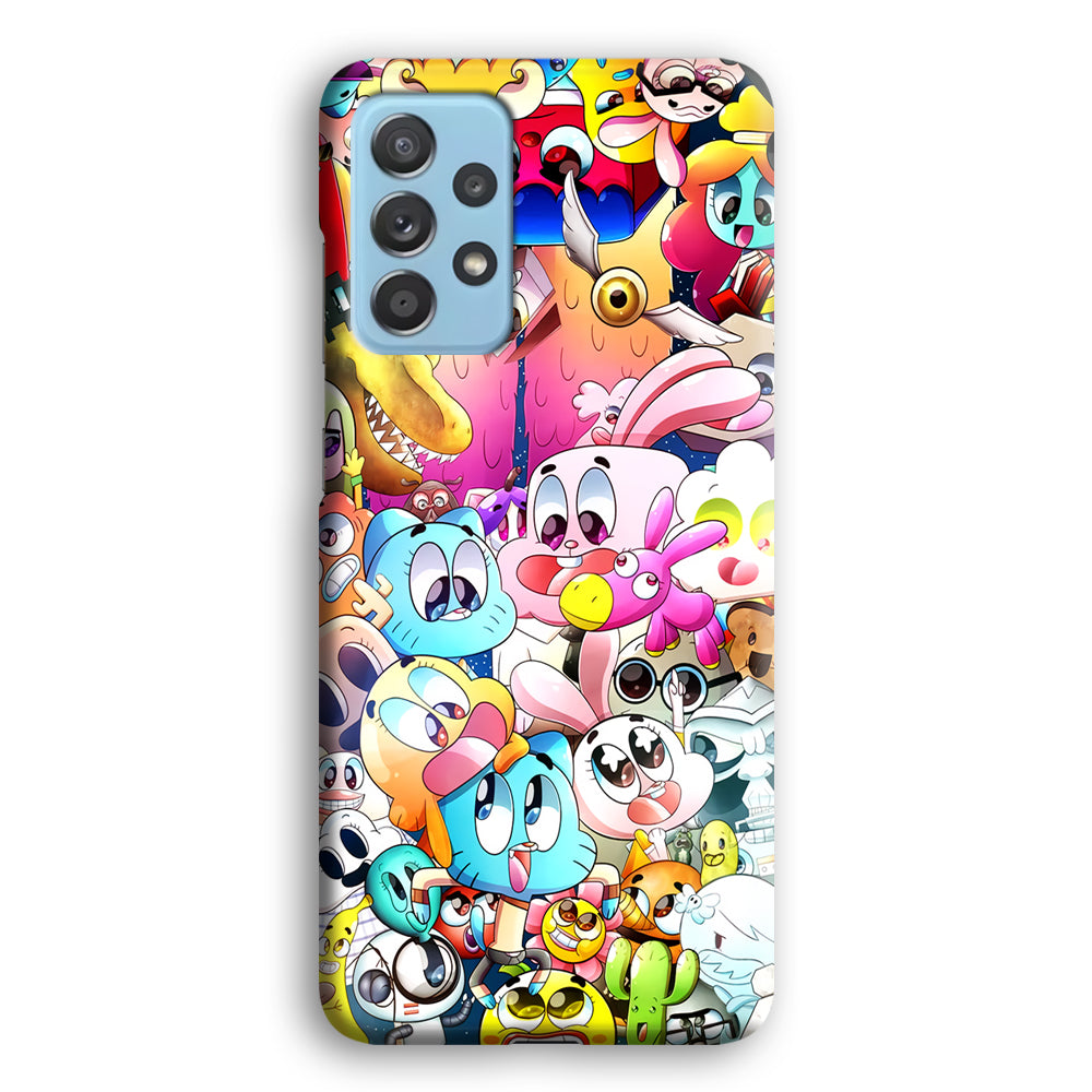 Gumball All Character Samsung Galaxy A52 Case