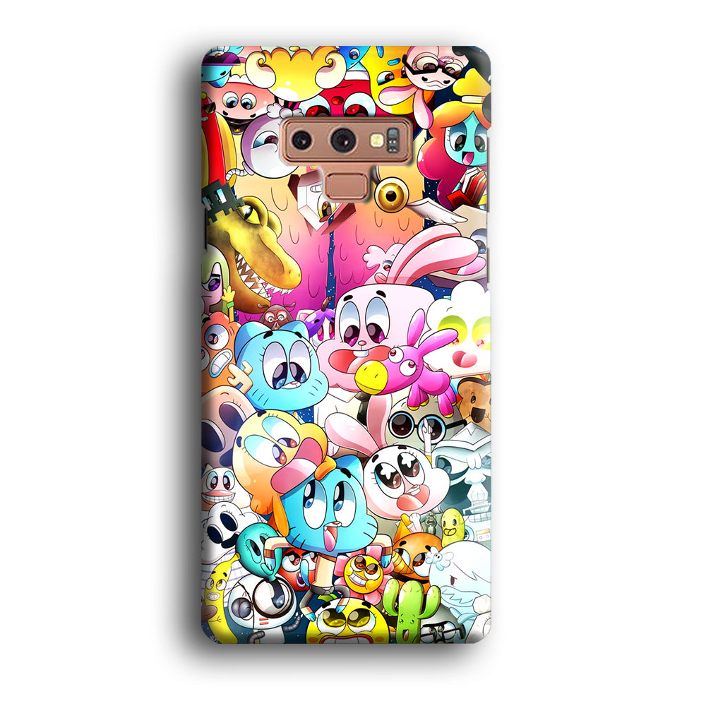 Gumball All Character Samsung Galaxy Note 9 Case