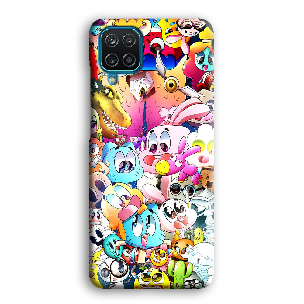 Gumball All Character Samsung Galaxy A12 Case