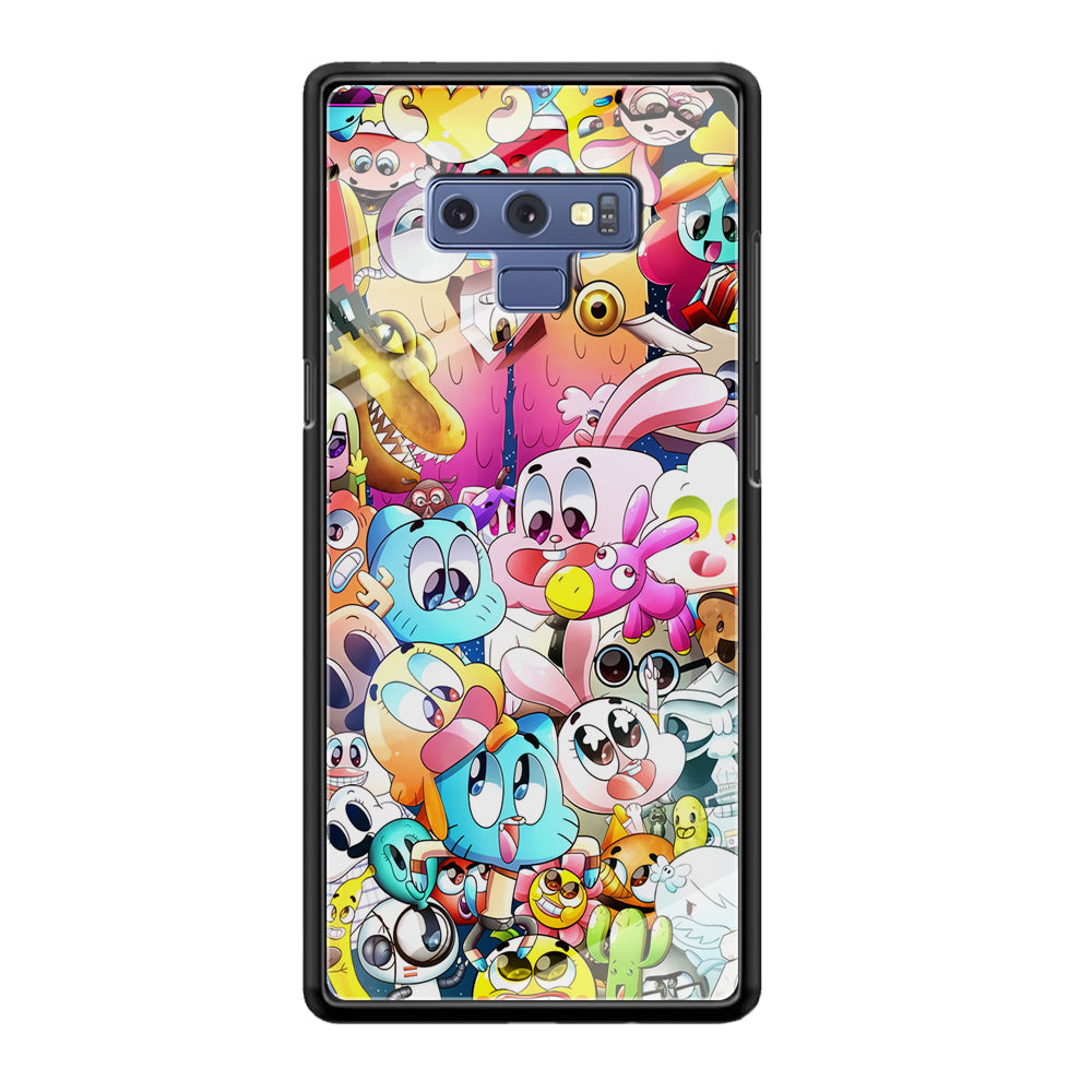 Gumball All Character Samsung Galaxy Note 9 Case