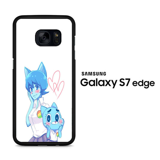 Gumball Beauty Chalk Picture Samsung Galaxy S7 Edge Case