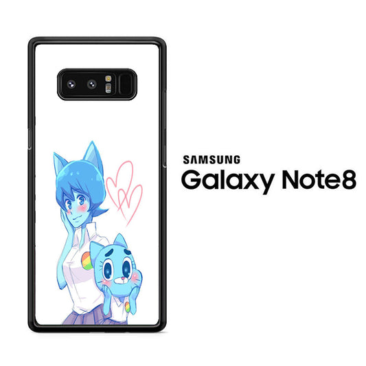 Gumball Beauty Chalk Picture Samsung Galaxy Note 8 Case