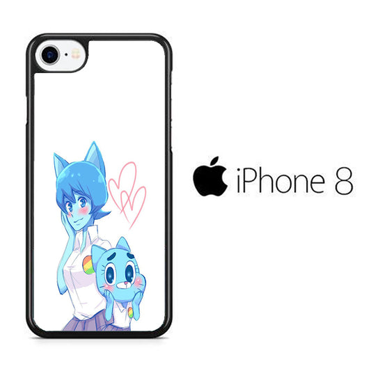 Gumball Beauty Chalk Picture iPhone 8 Case