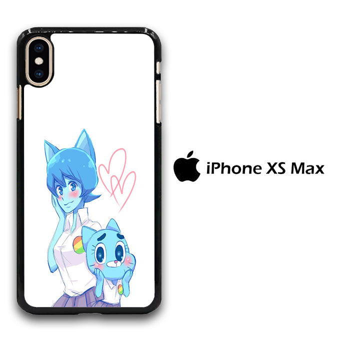 Gumball Beauty Chalk Picture iPhone Xs Max Case