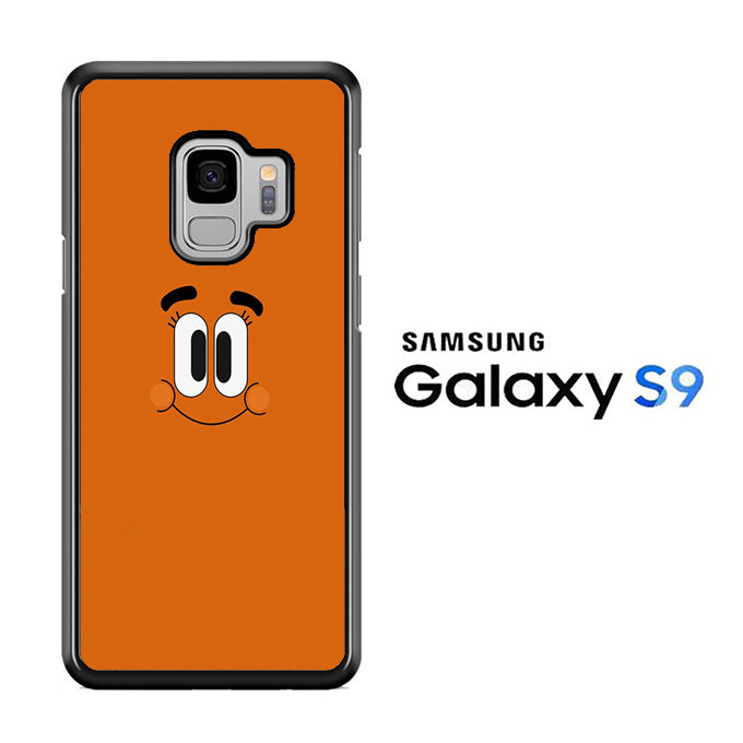 Gumball Darwin Chocolate Face Samsung Galaxy S9 Case