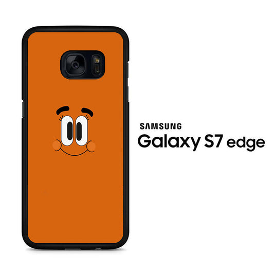 Gumball Darwin Chocolate Face Samsung Galaxy S7 Edge Case