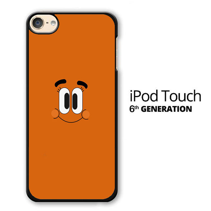 Gumball Darwin Chocolate Face iPod Touch 6 Case
