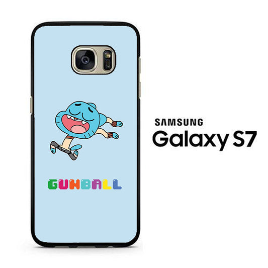 Gumball Jump Happy Samsung Galaxy S7 Case