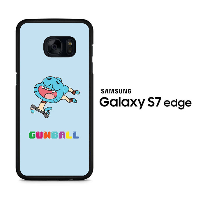 Gumball Jump Happy Samsung Galaxy S7 Edge Case