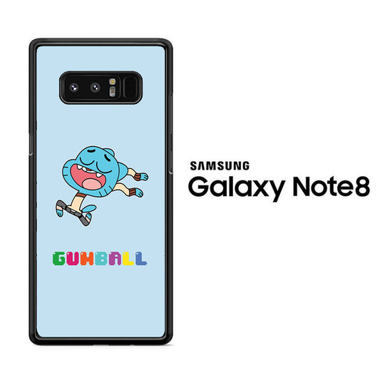 Gumball Jump Happy Samsung Galaxy Note 8 Case