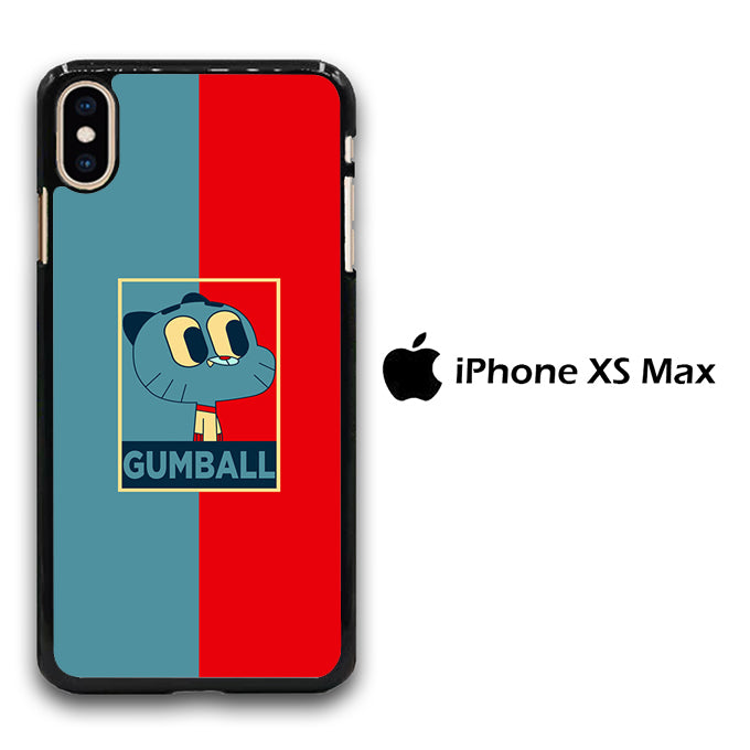 Gumball Red Blue iPhone Xs Max Case