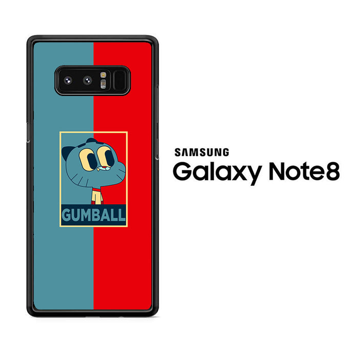 Gumball Red Blue Samsung Galaxy Note 8 Case
