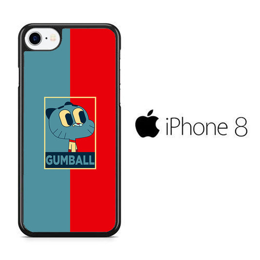 Gumball Red Blue iPhone 8 Case
