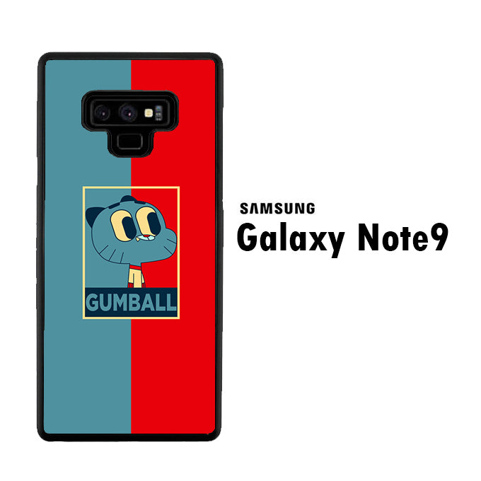 Gumball Red Blue Samsung Galaxy Note 9 Case