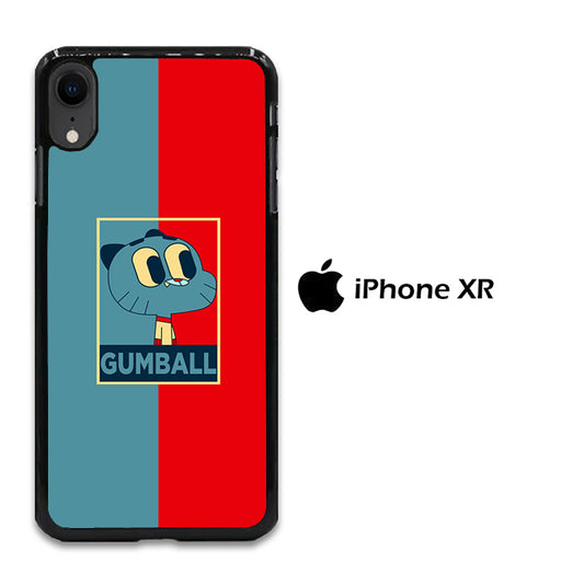 Gumball Red Blue iPhone XR Case