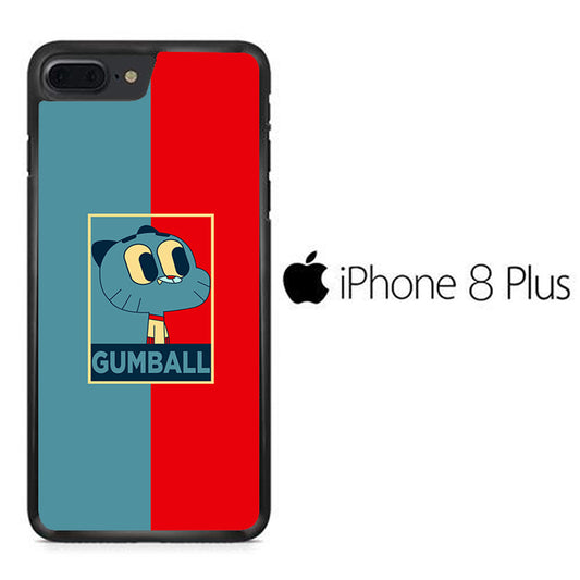Gumball Red Blue iPhone 8 Plus Case