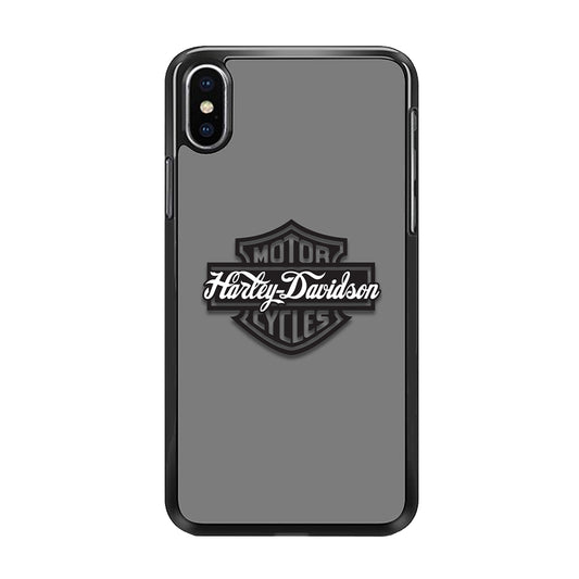 Harley Davidson Absolute Grey iPhone Xs Case