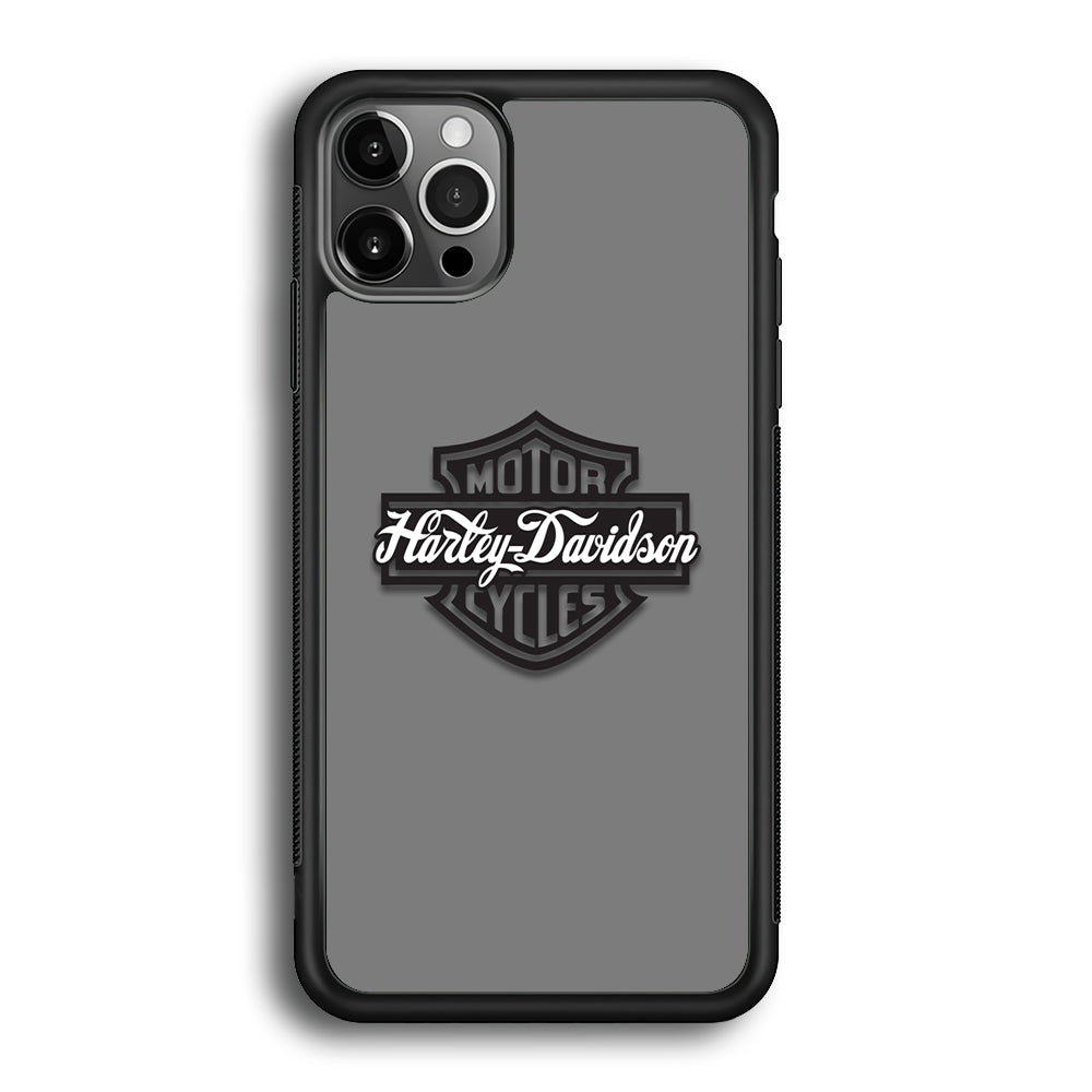 Harley Davidson Absolute Grey iPhone 12 Pro Case