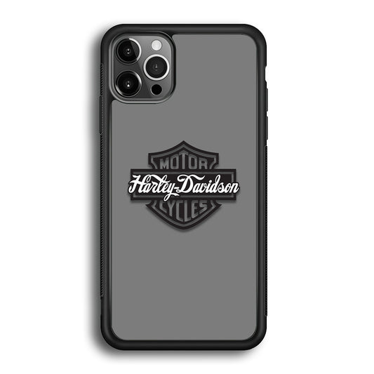 Harley Davidson Absolute Grey iPhone 12 Pro Case