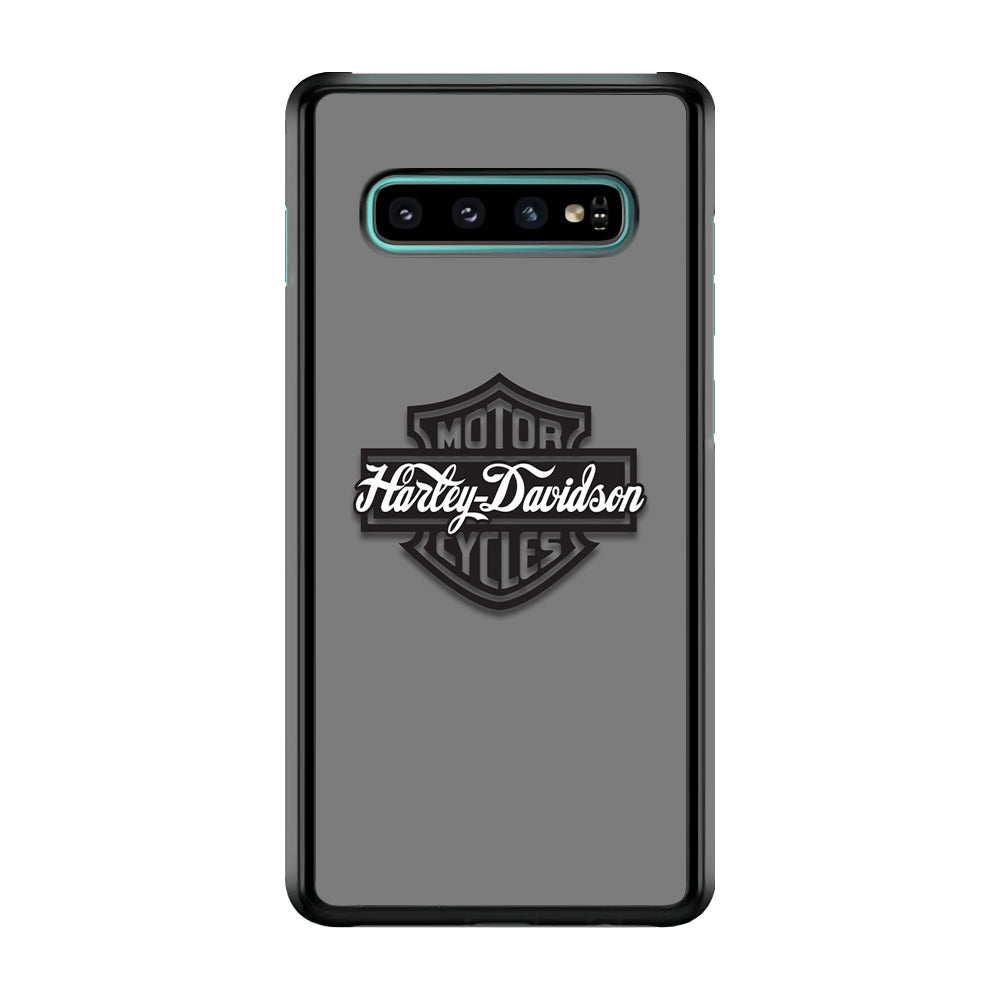 Harley Davidson Absolute Grey Samsung Galaxy S10 Plus Case