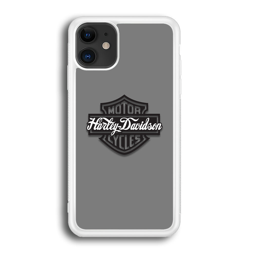 Harley Davidson Absolute Grey iPhone 12 Case