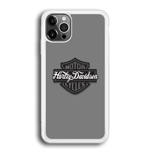 Harley Davidson Absolute Grey iPhone 12 Pro Case