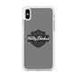 Harley Davidson Absolute Grey iPhone Xs Case