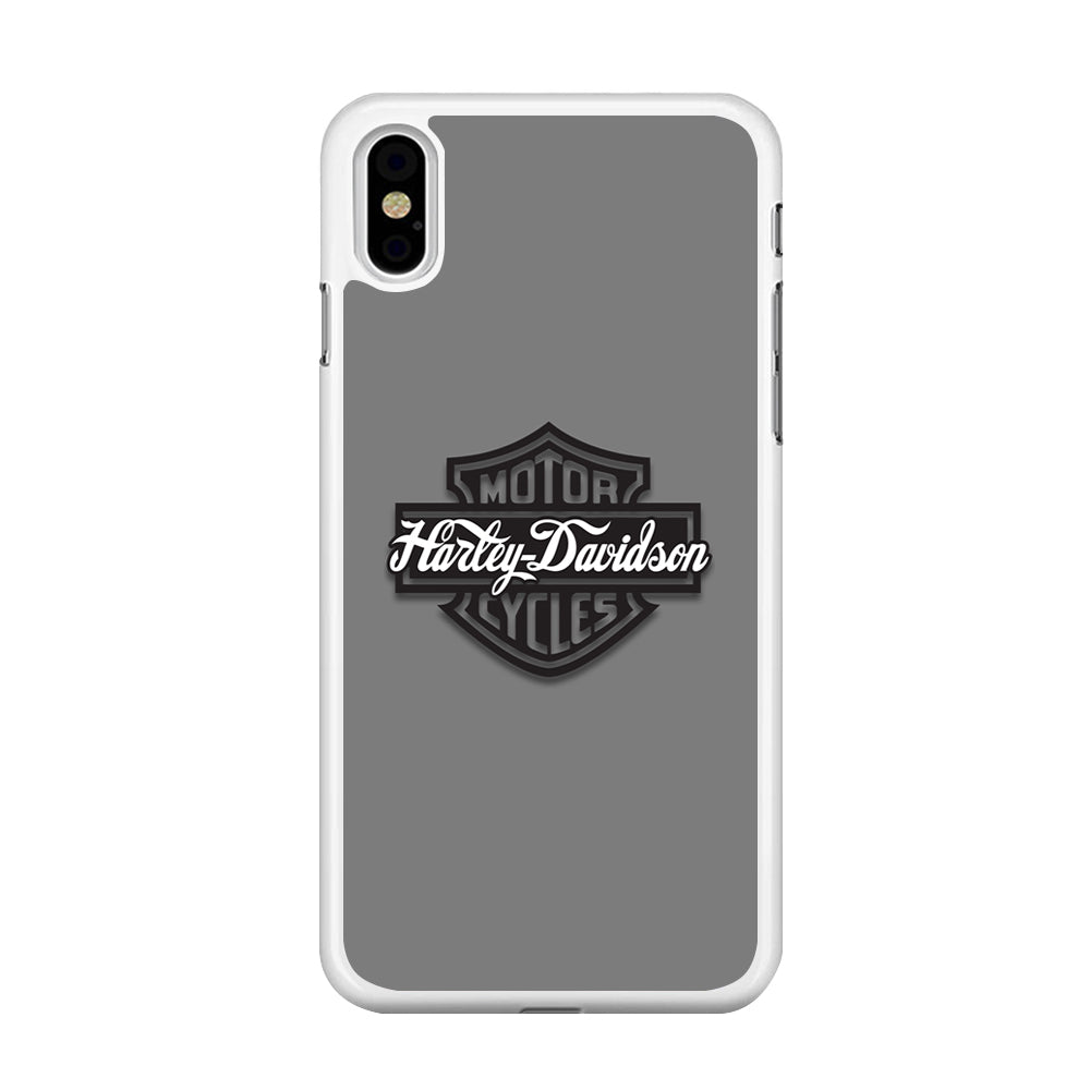 Harley Davidson Absolute Grey iPhone Xs Case
