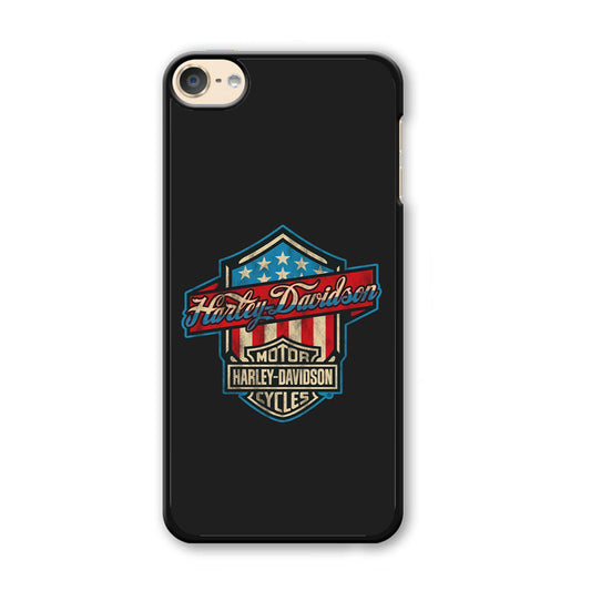 Harley Davidson Emblem Grey Logo iPod Touch 6 Case - Ezzystore
