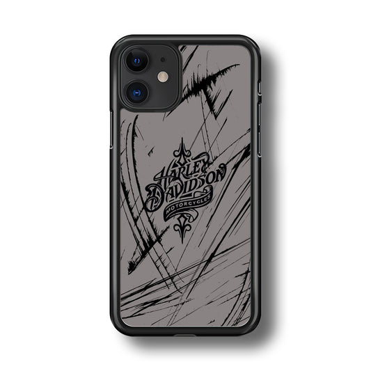 Harley Davidson Grey Claw Mark iPhone 11 Case
