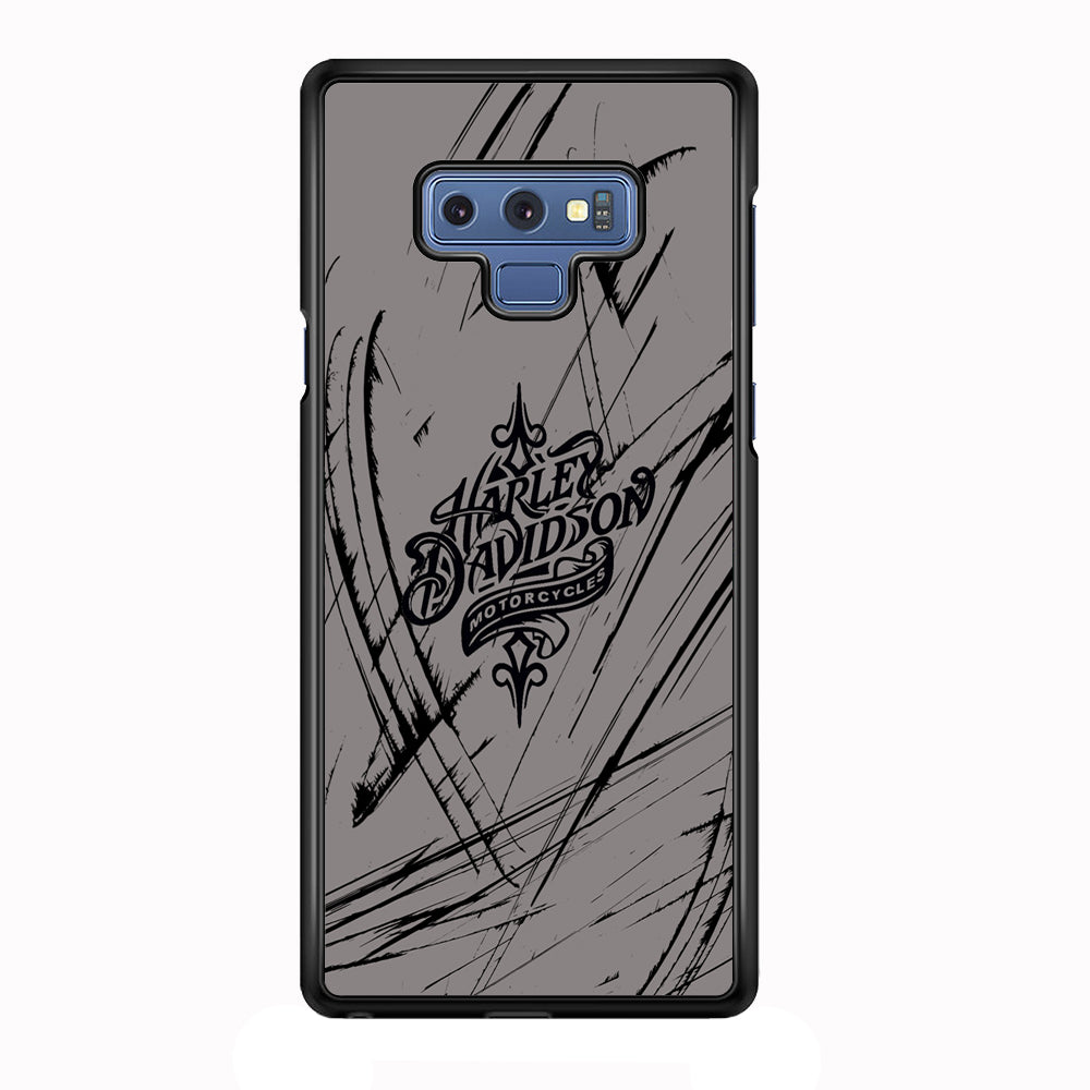 Harley Davidson Grey Claw Mark Samsung Galaxy Note 9 Case