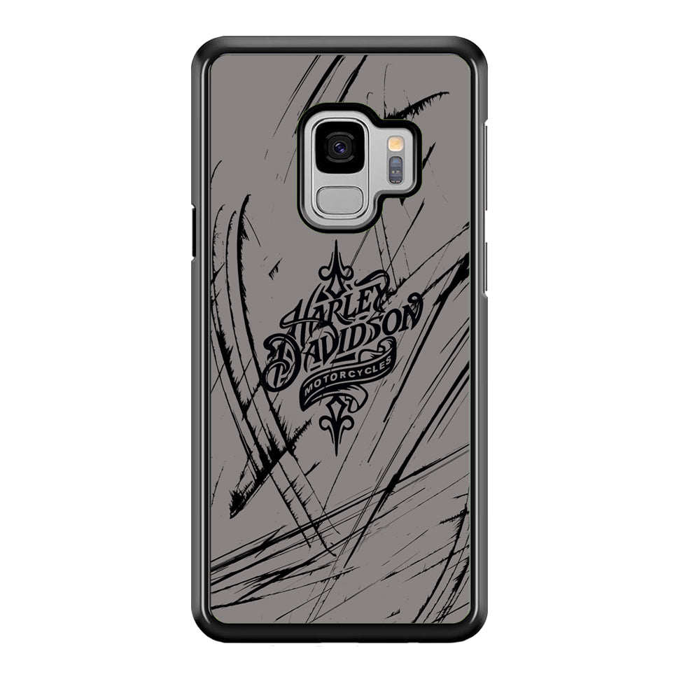 Harley Davidson Grey Claw Mark Samsung Galaxy S9 Case
