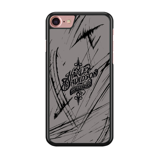 Harley Davidson Grey Claw Mark iPhone 7 Case