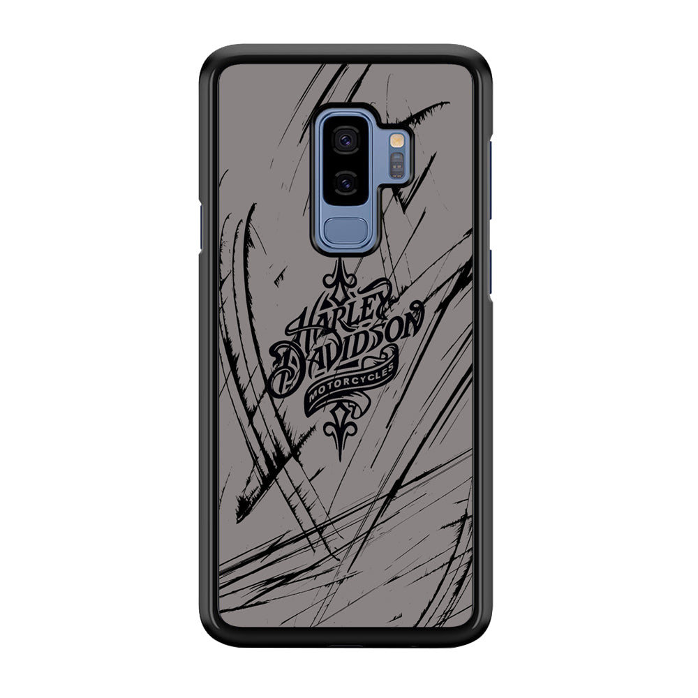 Harley Davidson Grey Claw Mark Samsung Galaxy S9 Plus Case