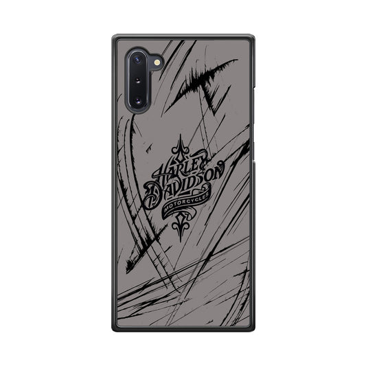 Harley Davidson Grey Claw Mark Samsung Galaxy Note 10 Case
