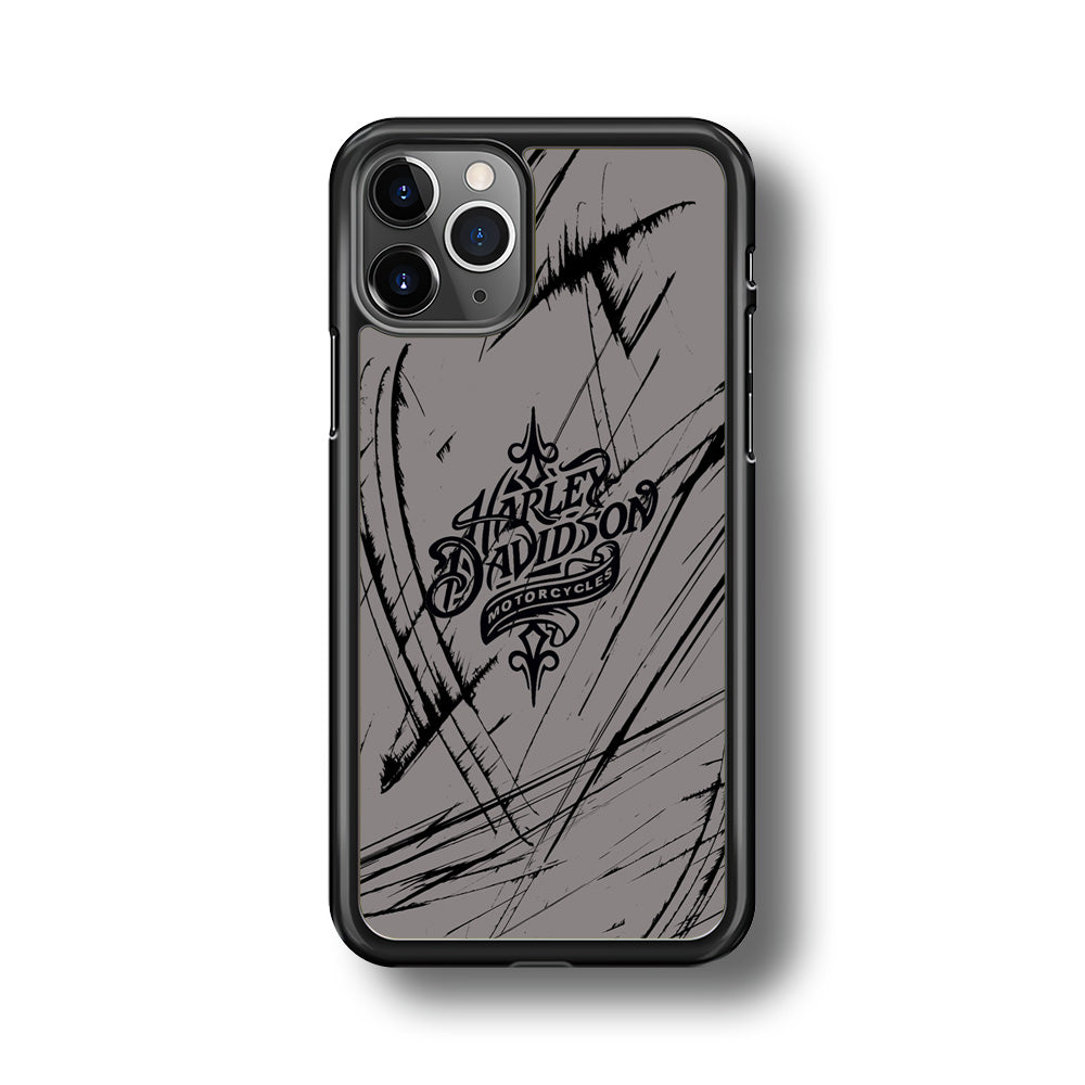 Harley Davidson Grey Claw Mark iPhone 11 Pro Max Case