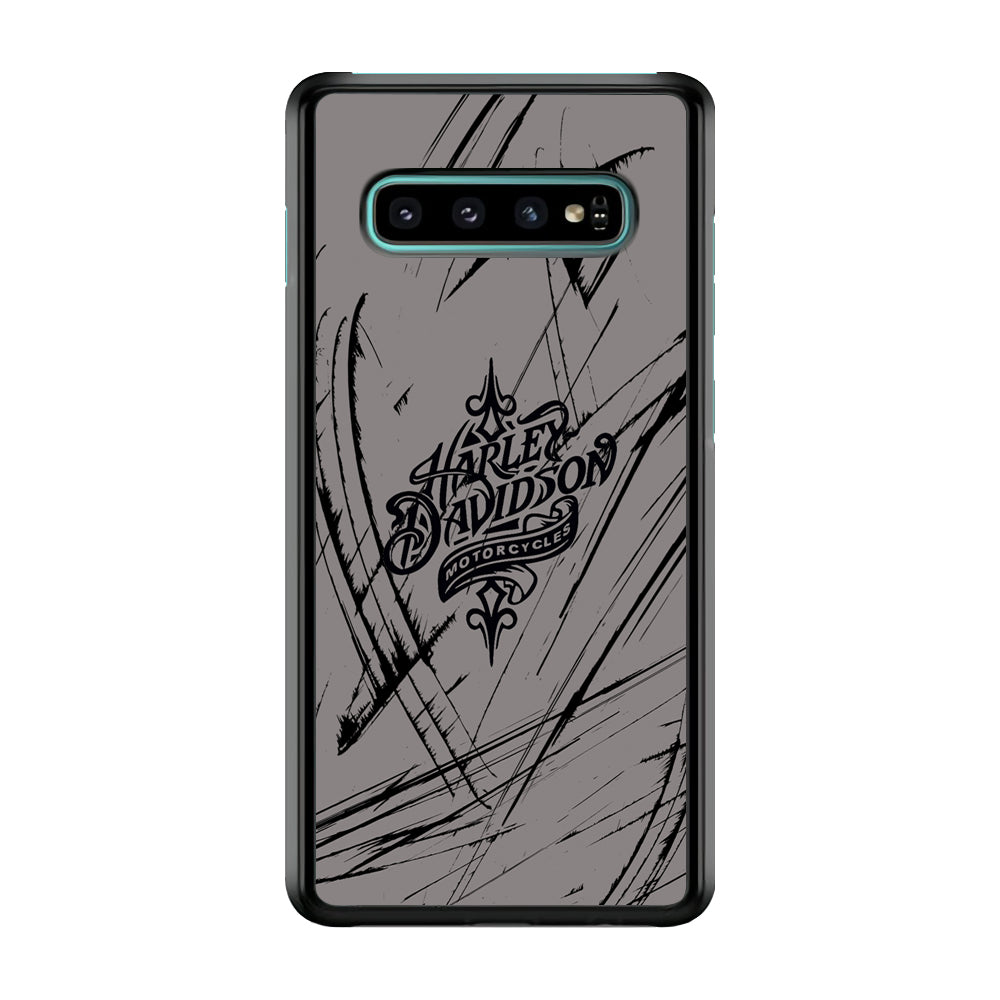 Harley Davidson Grey Claw Mark Samsung Galaxy S10 Plus Case
