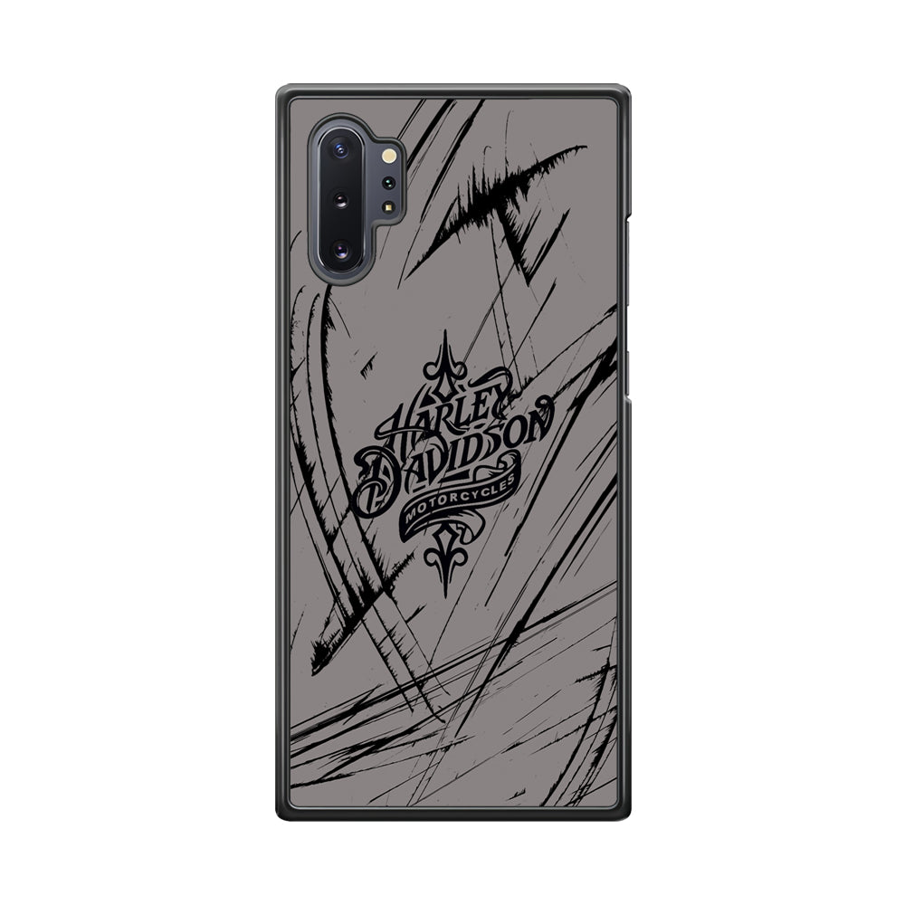 Harley Davidson Grey Claw Mark Samsung Galaxy Note 10 Plus Case