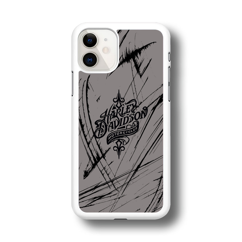 Harley Davidson Grey Claw Mark iPhone 11 Case