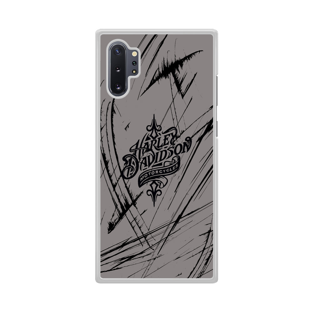 Harley Davidson Grey Claw Mark Samsung Galaxy Note 10 Plus Case