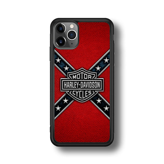 Harley Davidson Pride Logo Stripe Belt iPhone 11 Pro Max Case