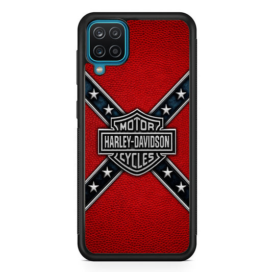 Harley Davidson Pride Logo Stripe Belt Samsung Galaxy A12 Case